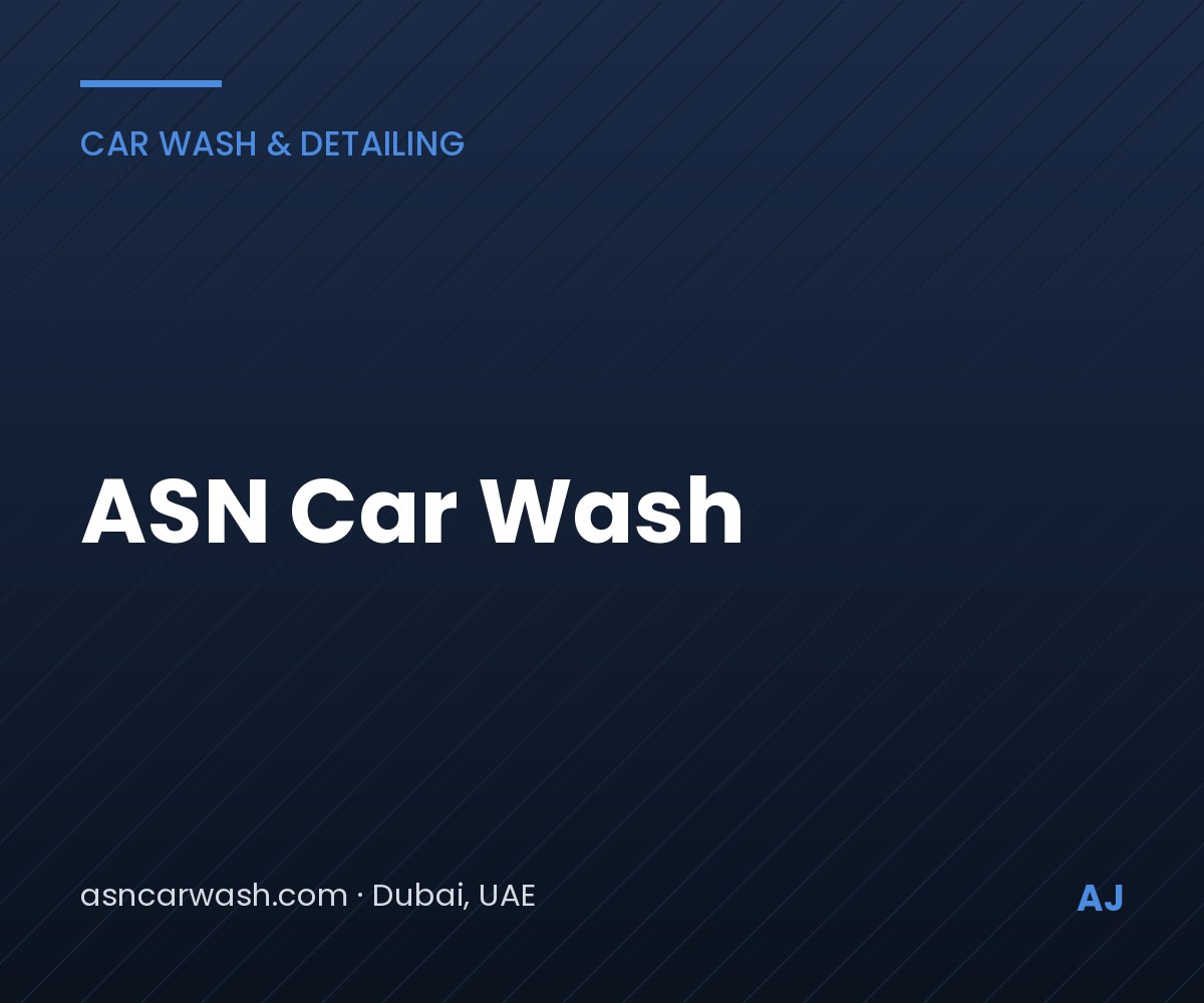 ASN Car Wash